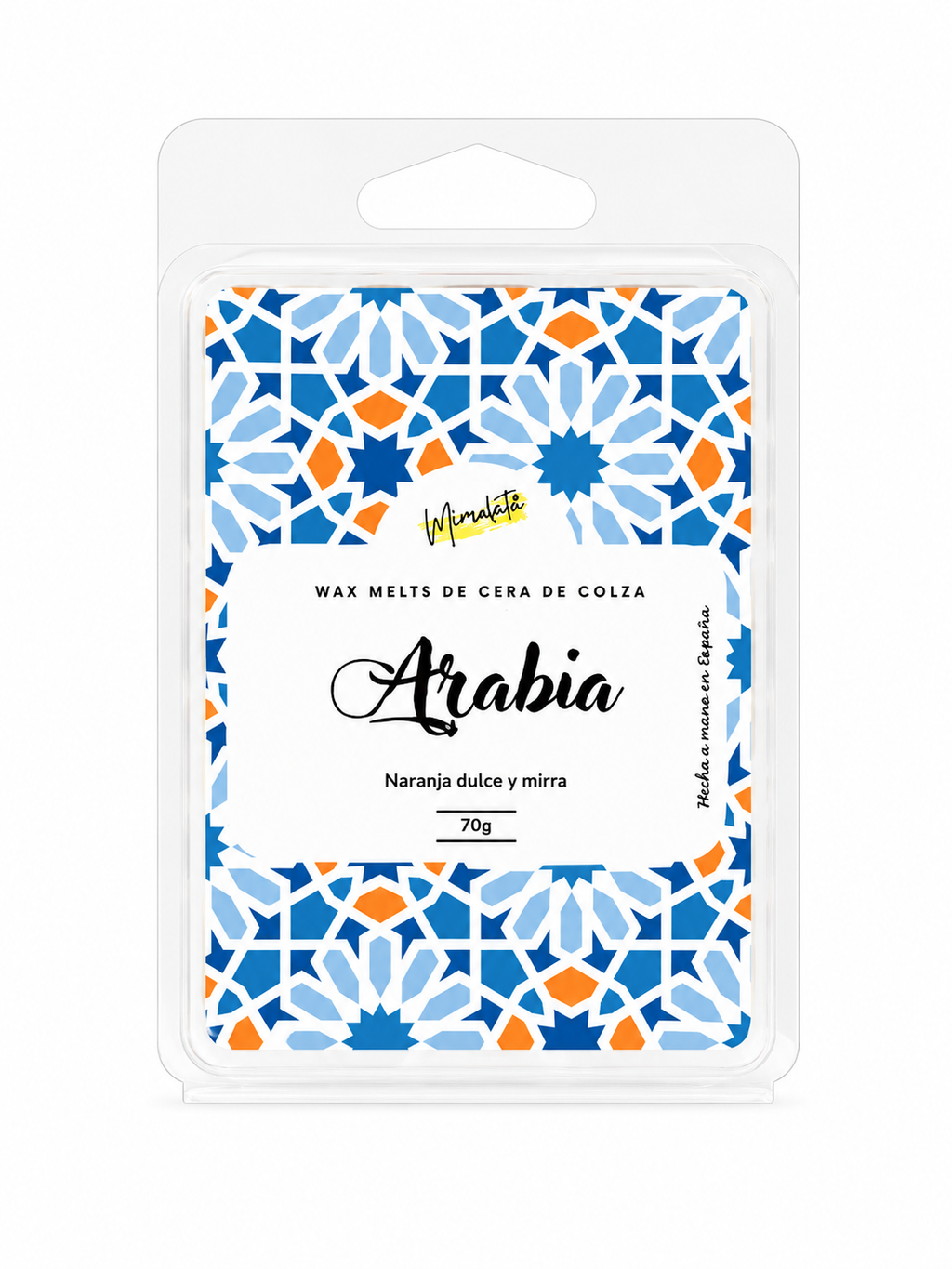 Arabia – Wax Melts Artesanales de Naranja y Mirra 🍊