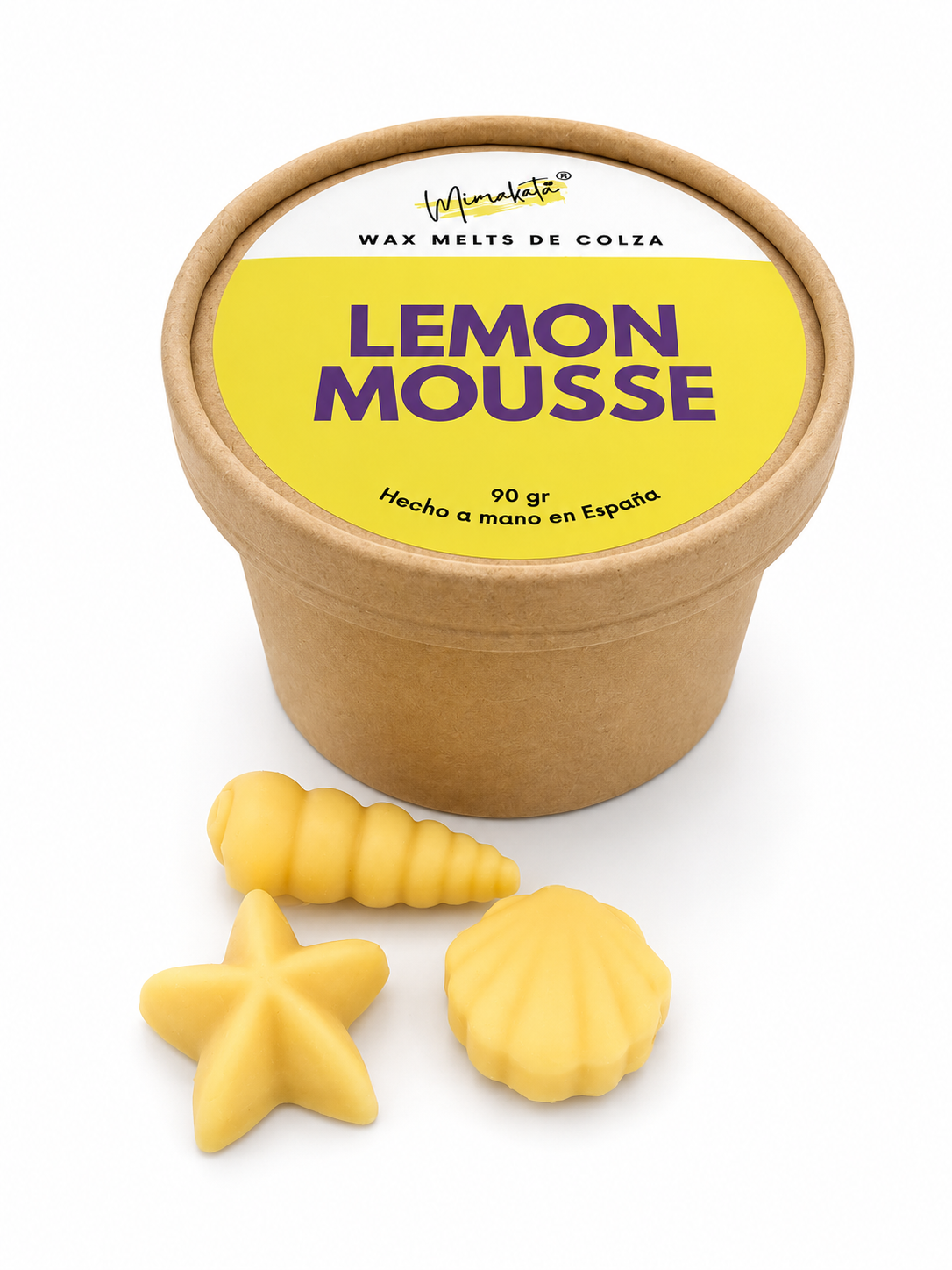 Lemon Mousse – Wax Melts artesanales cítricos 🍋