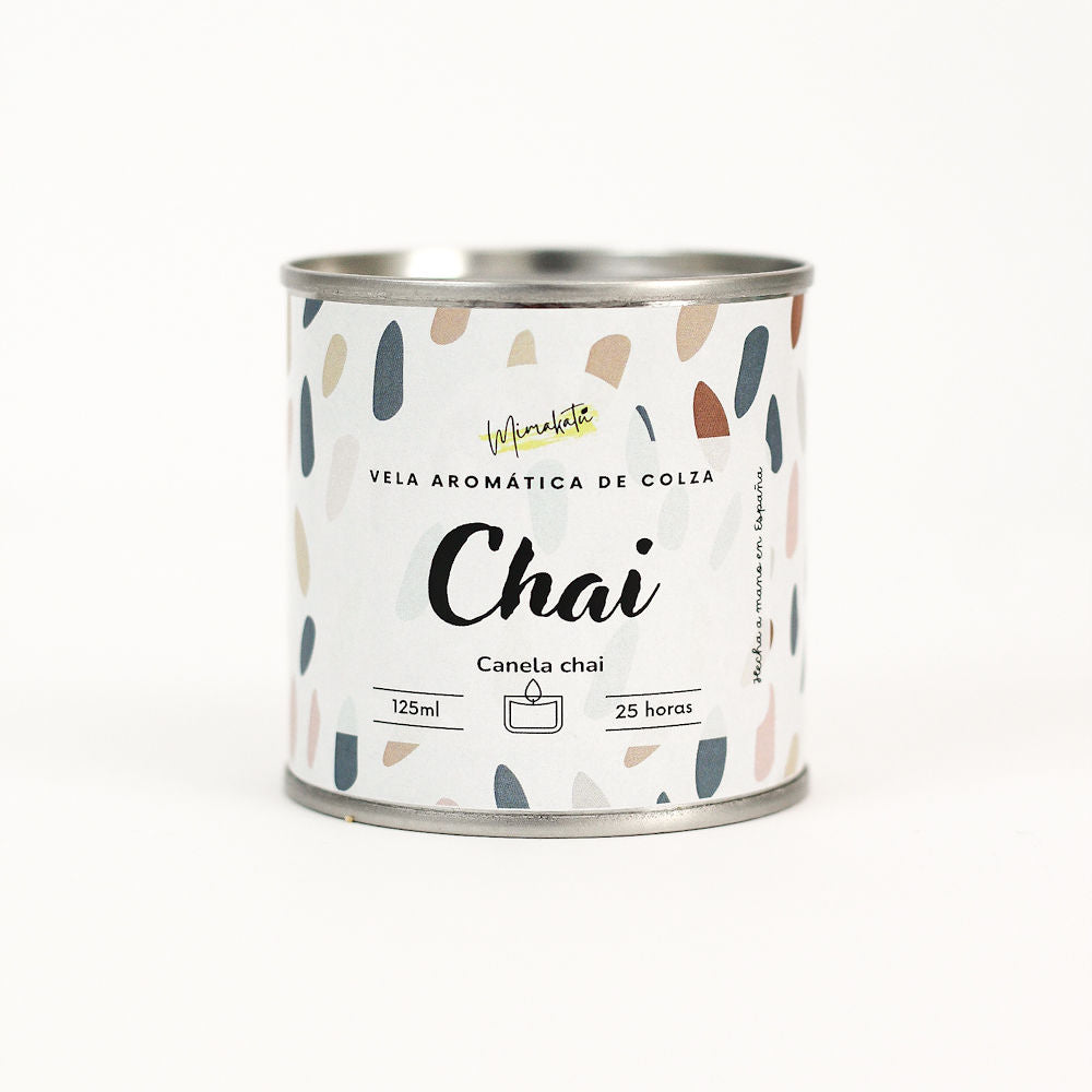Chai Canela – Vela artesanal especiada ☕✨
