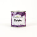 Violetas – Vela artesanal floral 💜
