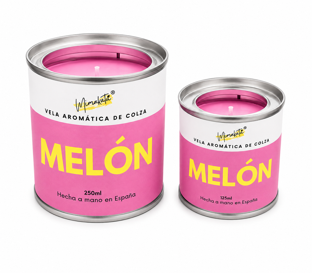 Melón – Vela artesanal afrutada 🍈