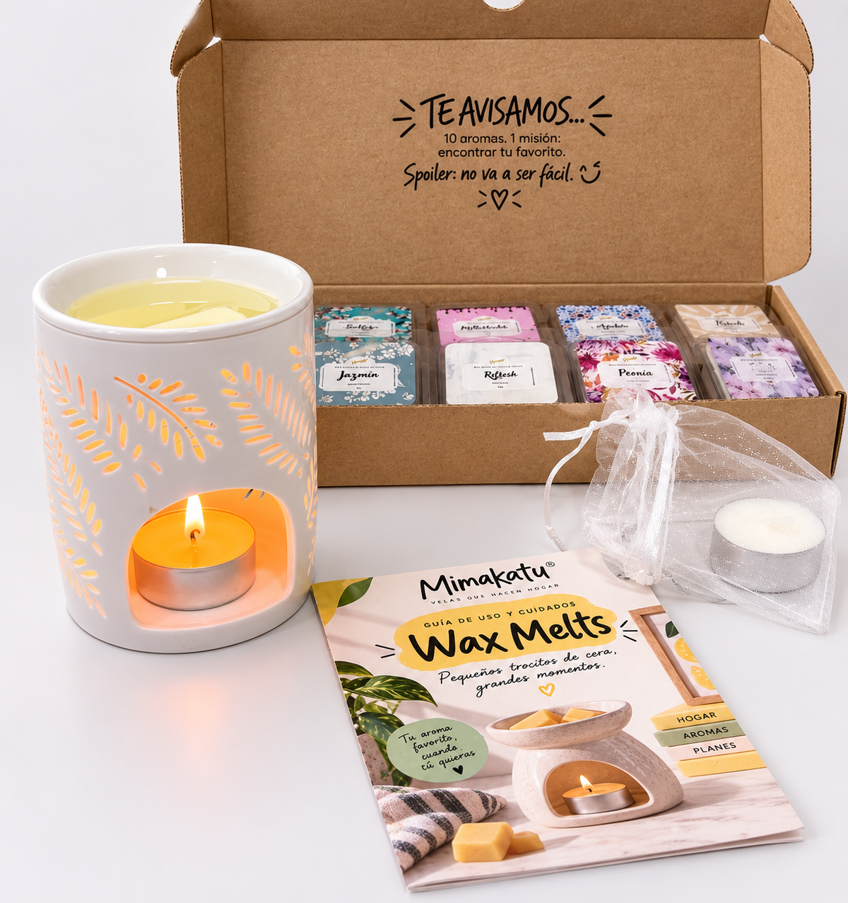 Pack Descubrimiento de Wax Melts
