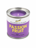 Passion Fruit – Vela artesanal tropical 🥭✨