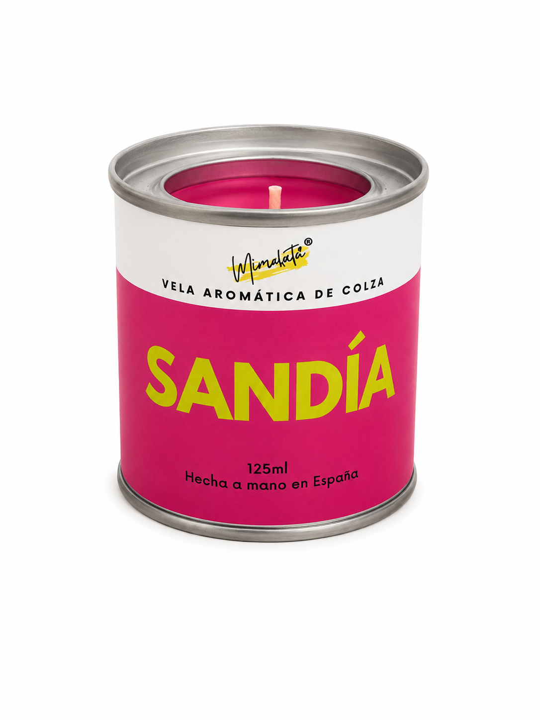 Sandía – Vela artesanal afrutada 🍉