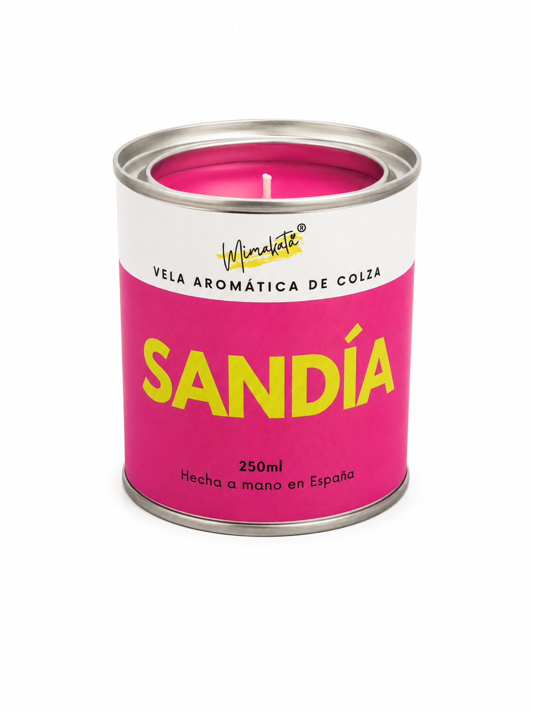 Sandía – Vela artesanal afrutada 🍉