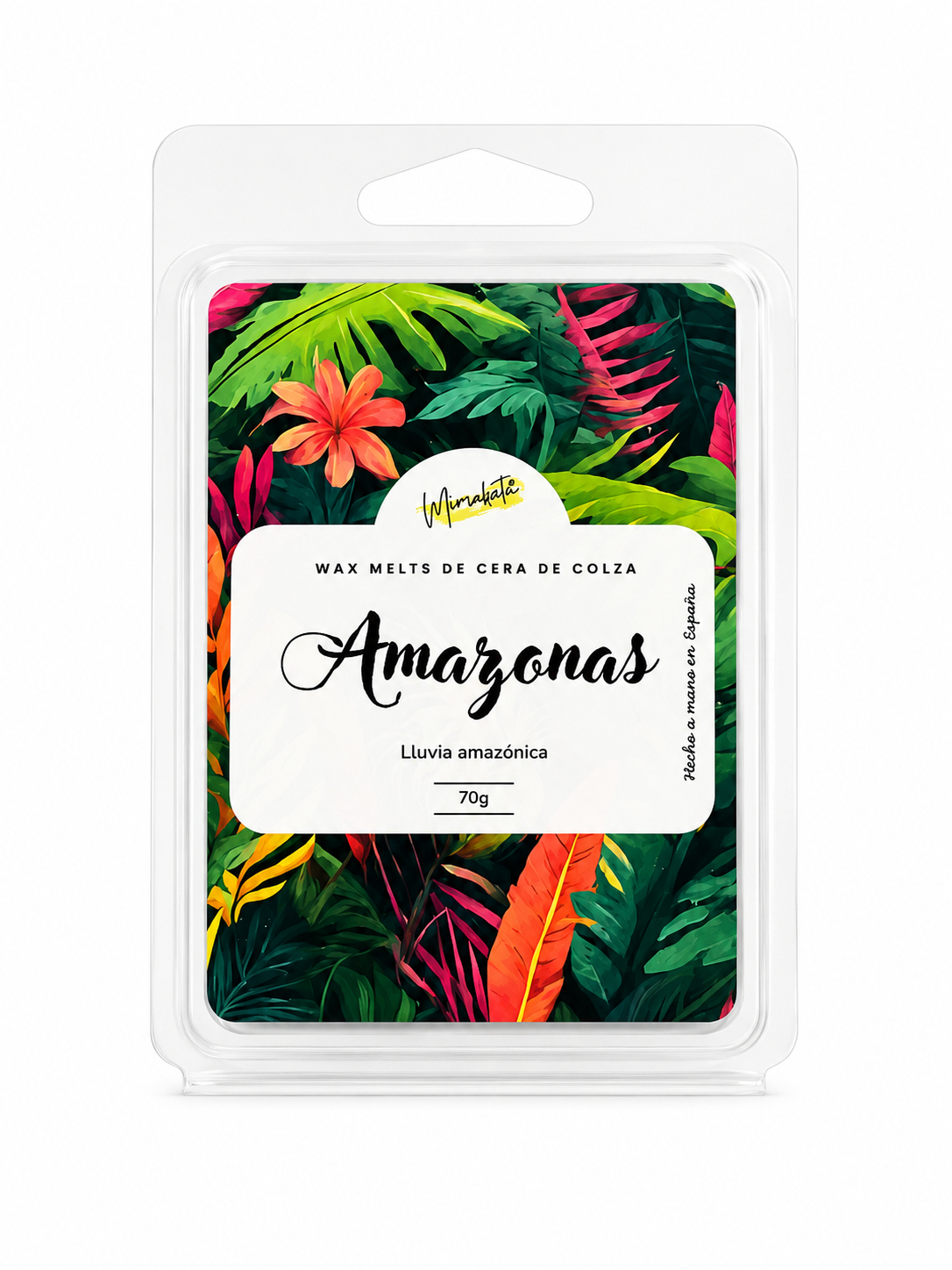Amazonas – Wax Melts artesanales de lluvia amazónica 🌿🌧️