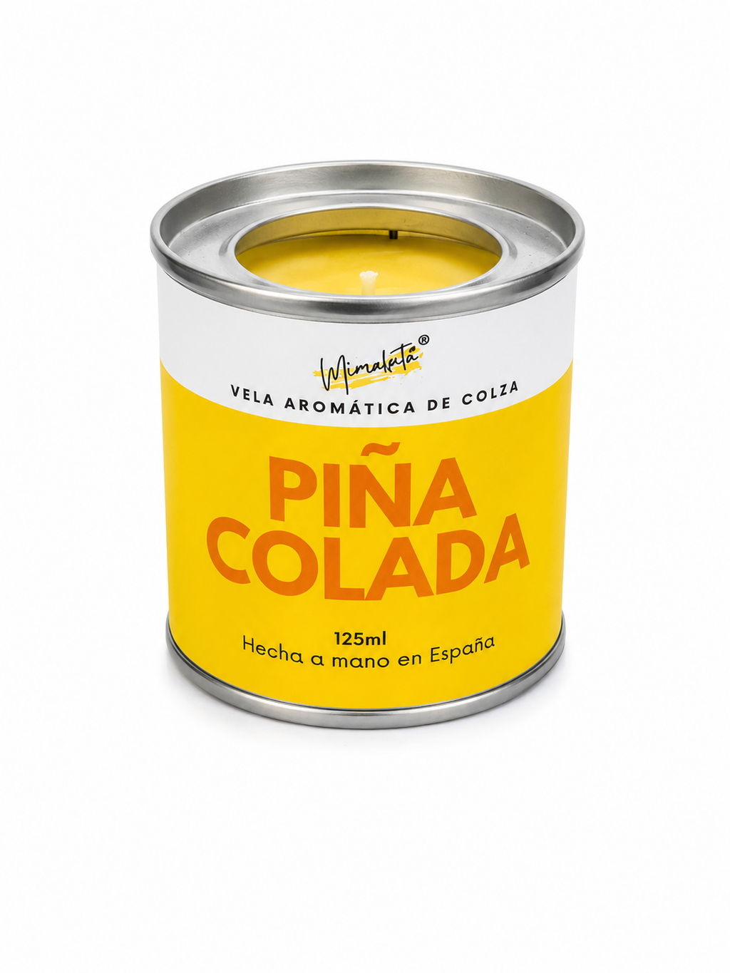 Piña Colada – Vela artesanal tropical 🍍🥥