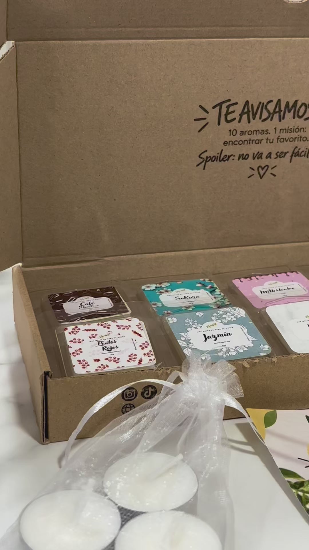 Pack Descubrimiento de Wax Melts